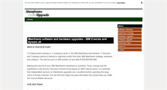 Desktop Screenshot of mainframe-upgrade.com