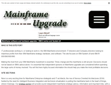 Tablet Screenshot of mainframe-upgrade.com